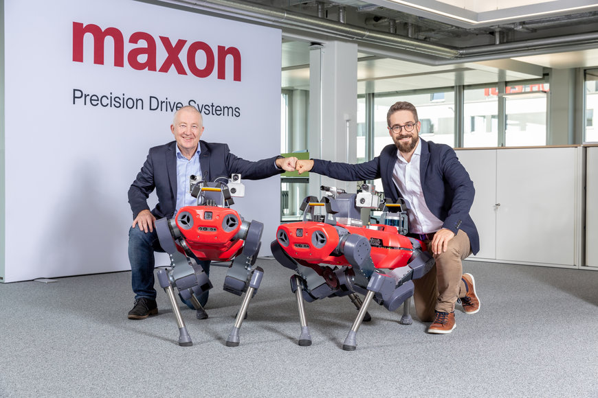 MAXON Y ANYBOTICS FIRMAN UNA ALIANZA ESTRATÉGICA